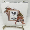 FAST MY HEART BEATS WHEN I SEE YOU Wall Art Ceramic Tile Gift Home Decor Positive Quote Affirmation {{ JAMsCraftCloset }}