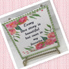 EVERY LOVE STORY IS BEAUTIFUL Wall Art Ceramic Tile Gift Home Decor Positive Quote Affirmation {{ JAMsCraftCloset }}