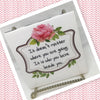 DOESNT MATTER WHERE YOU ARE GOING Wall Art Ceramic Tile Gift Home Decor Positive Quote Affirmation {{ JAMsCraftCloset }}