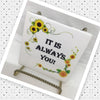 IT IS ALWAYS YOU Wall Art Ceramic Tile Gift Home Decor Positive Quote Affirmation {{ JAMsCraftCloset }}