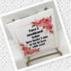 HOW LUCKY I AM TO LOVE YOU Wall Art Ceramic Tile Gift Home Decor Positive Quote Affirmation {{ JAMsCraftCloset }}
