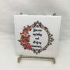 YOU ARE MY TODAY Wall Art Ceramic Tile Gift Home Decor Positive Quote Affirmation {{ JAMsCraftCloset }}