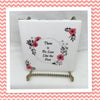 THERE IS NO LOVE LIKE THE FIRST Wall Art Ceramic Tile Sign LOVE Gift Home Decor Positive Saying {{ JAMsCraftCloset }}