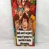2 SCOOPS OF GRUMPY Funny Ceramic Tile Sign Wall Art Gift Idea Home Decor {{ JAMsCraftCloset }}