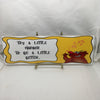 TRY A LITTLE HARDER Funny Ceramic Tile Sign Wall Art Gift Idea Home Decor {{ JAMsCraftCloset }}