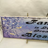 FAMILY IS LIFES GREATEST BLESSING Faith Ceramic Tile Sign Wall Art Gift Idea Home Decor {{ JAMsCraftCloset }}