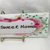 HOME SWEET HOME 4 Ceramic Tile Porch Guest Room Sign Wall Art Gift Idea Home Decor {{ JAMsCraftCloset }}