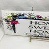 HOME SWEET HOME 3 Ceramic Tile Porch Guest Room Sign Wall Art Gift Idea Home Decor {{ JAMsCraftCloset }}