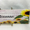WELCOME 1 Ceramic Tile Porch Guest Room Sign Sunflowers Wall Art Gift Idea Home Decor {{ JAMsCraftCloset }}