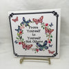 PROVE YOURSELF TO YOURSELF Wall Art Ceramic Tile Sign Gift Home Decor Positive Saying Kitchen Decor {{ JAMsCraftCloset }}