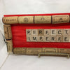 PERFECTLY IMPERFECT Wall Art Handmade Scrabble Pieces Home Decor Gift Idea {{ JAMsCraftCloset }}