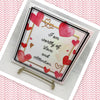 I AM WORTHY OF LOVE Faith Ceramic Tile Sign Wall Art Gift Idea Home Decor {{ JAMsCraftCloset }}