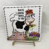 THAT IS QUEEN HEIFER TO YOU Ceramic Farm Tile Sign Wall Art Gift Idea Home Decor {{ JAMsCraftCloset }}