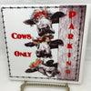 PARKING COWS ONLY Ceramic Farm Tile Sign Wall Art Gift Idea Home Decor {{ JAMsCraftCloset }}