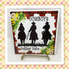 COWBOYS GATHER HERE Faith Ceramic Tile Sign Wall Art Gift Idea Home Decor {{ JAMsCraftCloset }}