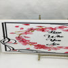 LOVE WHO YOU ARE Ceramic Tile Sign Wall Art Gift Idea Home Decor Positive Saying Quote Repurposed Upcycled {{ JAMsCraftCloset }}