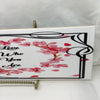 LOVE WHO YOU ARE Ceramic Tile Sign Wall Art Gift Idea Home Decor Positive Saying Quote Repurposed Upcycled {{ JAMsCraftCloset }}