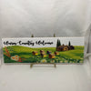 WARM COUNTRY WELCOME Ceramic Tile Sign Wall Art Gift Idea Home Decor Positive Saying Quote Repurposed Upcycled {{ JAMsCraftCloset }}