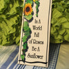 IN A WORLD FULL OF ROSES Ceramic Tile Sign Wall Art Wedding Gift Home Decor {{ JAMsCraftCloset }}