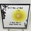 IF I WAS A BIRD I KNOW WHO I WOULD POOP ON Ceramic Tile Sign Wall Art Gift Idea BIRD Lover Home Decor {{ JAMsCraftCloset }}