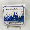 CALL ME OLD BEST MUSIC Wall Art Ceramic Tile Sign LOVE Gift Home Decor Positive Saying {{ JAMsCraftCloset }}