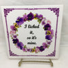 I LICKED IT SO IT IS MINE Wall Art Ceramic Tile Sign LOVE Gift Home Decor Positive Saying {{ JAMsCraftCloset }}