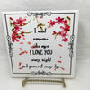 I WANT SOMEONE WHO SAYS I LOVE YOU Wall Art Ceramic Tile Sign LOVE Gift Home Decor Positive Saying {{ JAMsCraftCloset }}