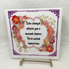 LIFE OFFERS SECOND CHANCE Wall Art Ceramic Tile Sign LOVE Gift Home Decor Positive Saying {{ JAMsCraftCloset }}