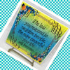THE LESS YOU RESPOND TO NEGATIVE PEOPLE Wall Art Ceramic Tile Sign LOVE Gift Home Decor Positive Saying {{ JAMsCraftCloset }}