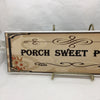 PORCH SWEET PORCH Ceramic Tile Sign Wall Art Gift Idea Home Decor Positive Saying Quote Repurposed Upcycled {{ JAMsCraftCloset }}