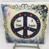 GIVE PEACE A CHANCE Wall Art Ceramic Tile Sign Gift Home Decor Positive Saying Affirmation {{ JAMsCraftCloset }}