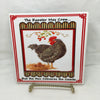 THE ROOSTER MAY CROW 1 Wall Art Ceramic Tile Sign Gift Home Decor Positive Saying Affirmation {{ JAMsCraftCloset }}