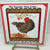 THE ROOSTER MAY CROW 1 Wall Art Ceramic Tile Sign Gift Home Decor Positive Saying Affirmation {{ JAMsCraftCloset }}