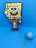 SpongeBob SquarePants Plastic Paddle Ball Party Favor Toy c. 2001 JAMsCraftCloset