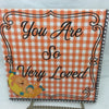 YOU ARE SO VERY LOVED Wall Art Ceramic Tile Sign Gift Nursery Decor Positive Saying {{ JAMsCraftCloset }}