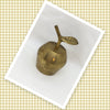 Bell Solid Brass APPLE Teacher Classroom Bell Gift Idea {{ JAMsCraftCloset }}