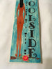 IF YOU NEED ME I WILL BE POOLSIDE Handmade Upcycled Ceramic Tile Pool Sign Wall Art Home Decor {{ JAMsCraftCloset }}