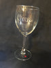 Stemware Hand Etched CHEERS! With Red Heart on Base SET OF 4 {{ JAMsCraftCloset }}