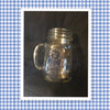 Mugs Mason Jar Hand Etched GOOD MORNING SUNSHINE With Heart on Handle {{ JAMsCraftCloset }}