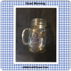 Mugs Mason Jar Hand Etched GOOD MORNING SUNSHINE With Heart on Handle {{ JAMsCraftCloset }}