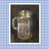 Mugs Mason Jar Hand Etched BAKED FRESH DAILY With Heart on Handle {{ JAMsCraftCloset }}