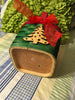 Basket Flower Girl Square Woven Wedding Accessory Table Decor Red Green Gold Tree Holiday Decor {{ JAMsCraftCloset }}