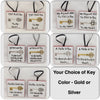 Ornament HE WHO HOLDS THE KEY CAN UNLOCK MY HEART Christmas Holiday Tile {{ JAMsCraftCloset }}