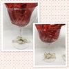 Stemware Hand Etched MR. and MRS. With Bow and Flower Wedding Accessory Bar Decor Gift Idea {{ JAMsCraftCloset }}