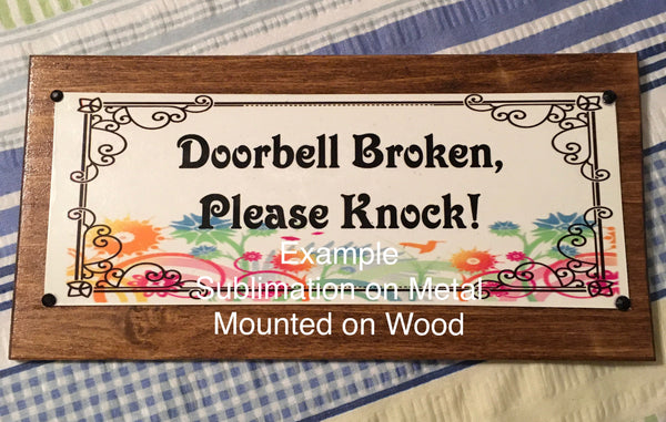 DOORBELL BROKEN PLEASE KNOCK Digital Graphic SVG-PNG-JPEG Download Pos ...