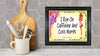 MUG Coffee Full Wrap Sublimation Digital Graphic Design Download I RUN ON CAFFEINE AND CUSS WORDS SVG-PNG Crafters Delight {{ JAMsCraftCloset }}