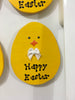 Magnet Wooden HAPPY EASTER Chick Handmade Hand Painted Gift Idea Kitchen Decor - JAMsCraftCloset