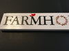 Wooden Sign FARMHOUSE Decor With Red Bird Wreath Accents Wall Art Gift Idea Home Decor Country Decor {{ JAMsCraftCloset }}