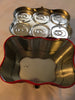 Lunchbox Vintage SMALL Miniature Metal Enjoy Coca-Cola Six Pack Fair Condition NO THERMOS Collectible {{ JAMsCraftCloset }}