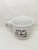 Mug Cup LETs GET WICKED Halloween Hand Painted Home Kitchen Decor Drinkware {{ JAMsCraftCloset }}